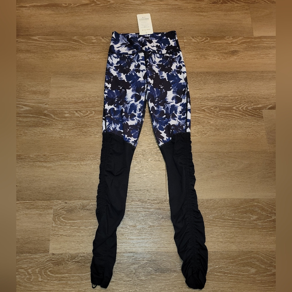 FABLETICS Cashel Foldover Colorblock Powerform Leggings Size XS New